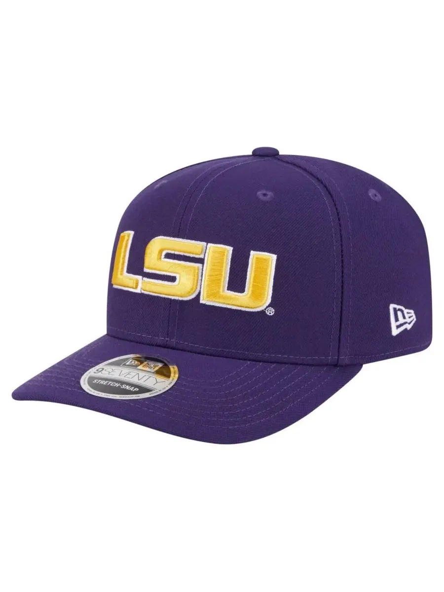 New Era Мужская фиолетовая кепка LSU Tigers Team Collective 9SEVENTY с регулируемой