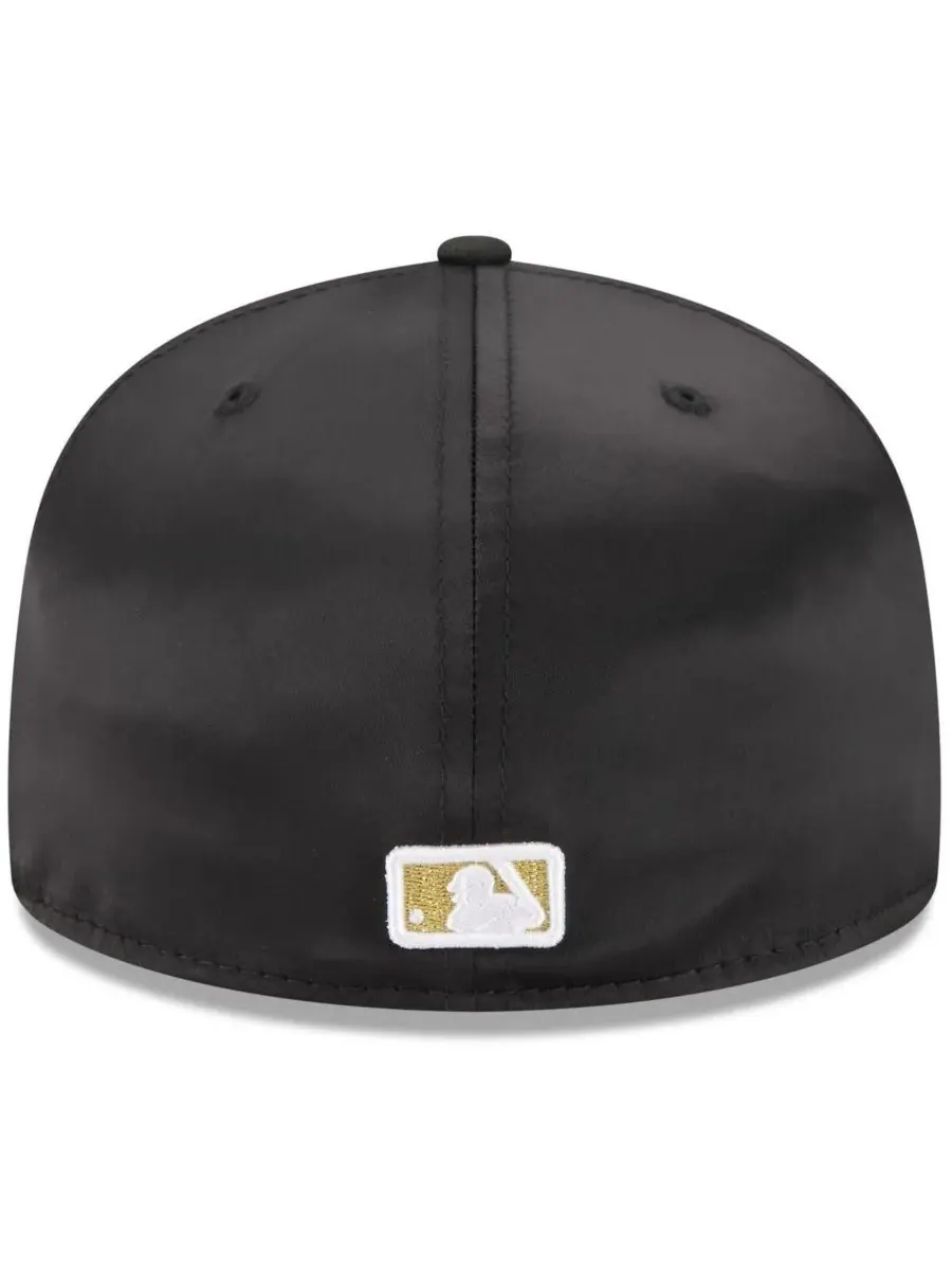 New Era Мужская черная бейсболка Los Angeles Dodgers 2025 59FIFTY Day Gold Leaf 59FIFTY Fitted Hat — изображение 4 из 4