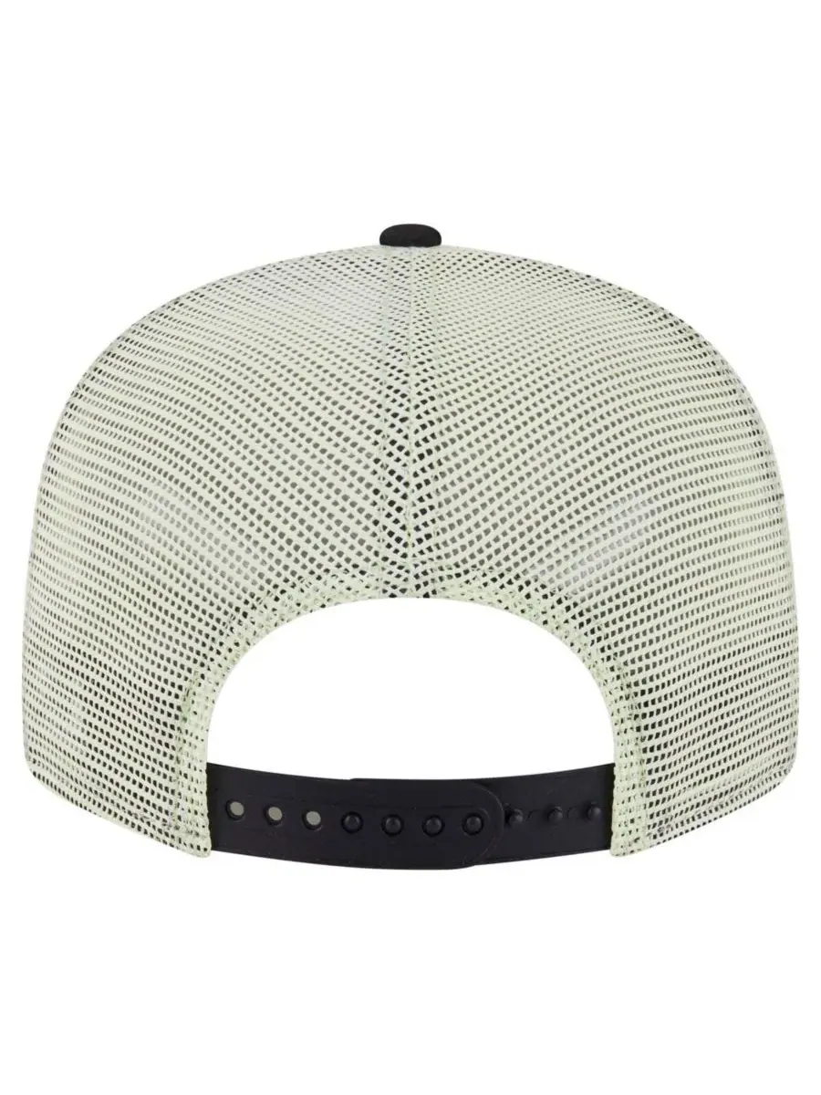New Era Мужская черная бейсболка Inter Miami CF Neon 9FIFTY Snapback — изображение 4 из 4, черный