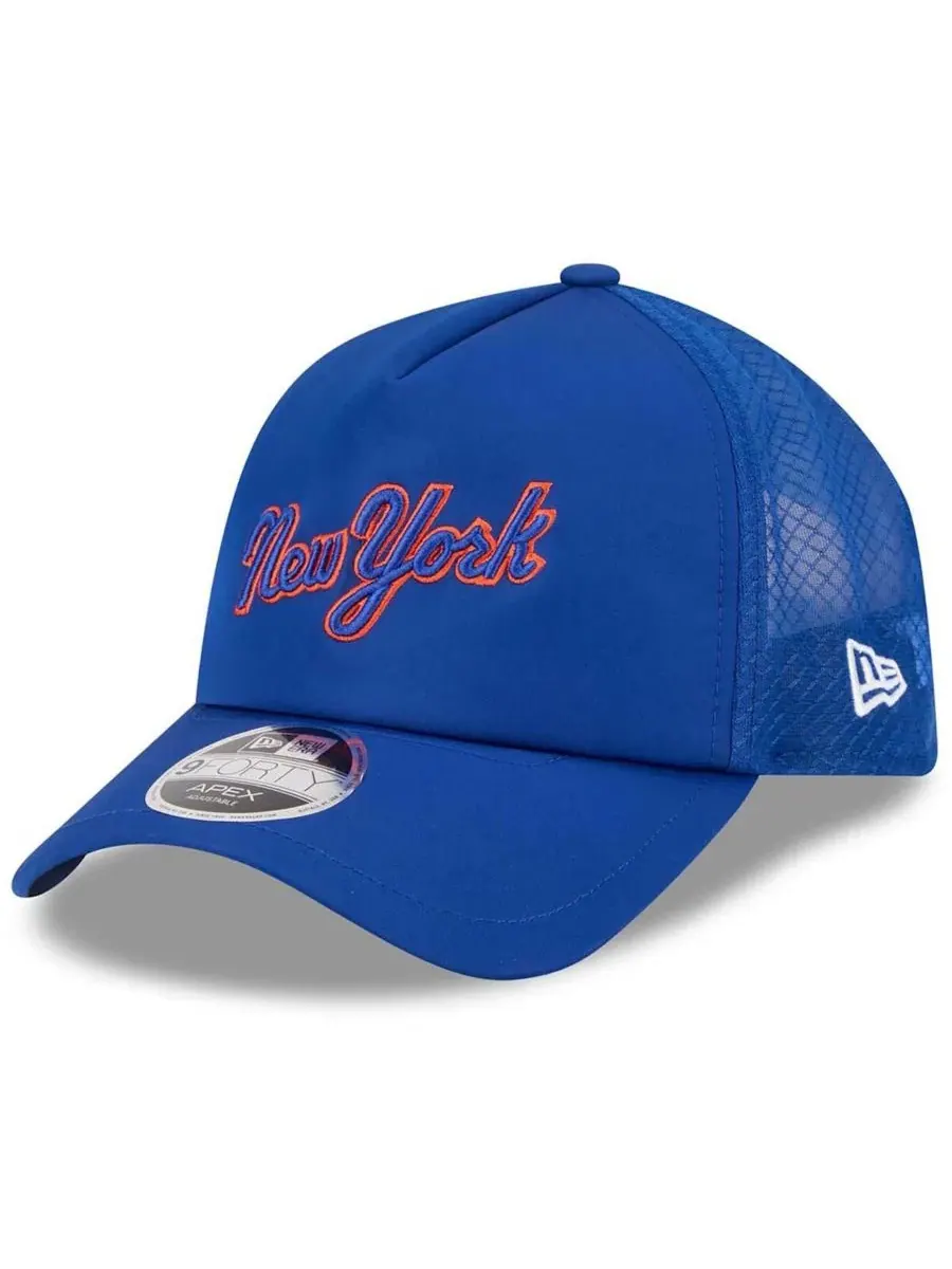 Кепка-тракер с вышитым логотипом New York Mets New Era