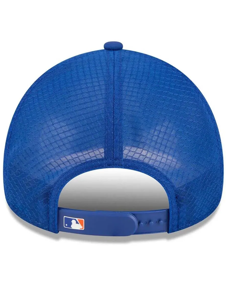 Кепка-тракер с вышитым логотипом New York Mets New Era — изображение 2 из 4, королевский