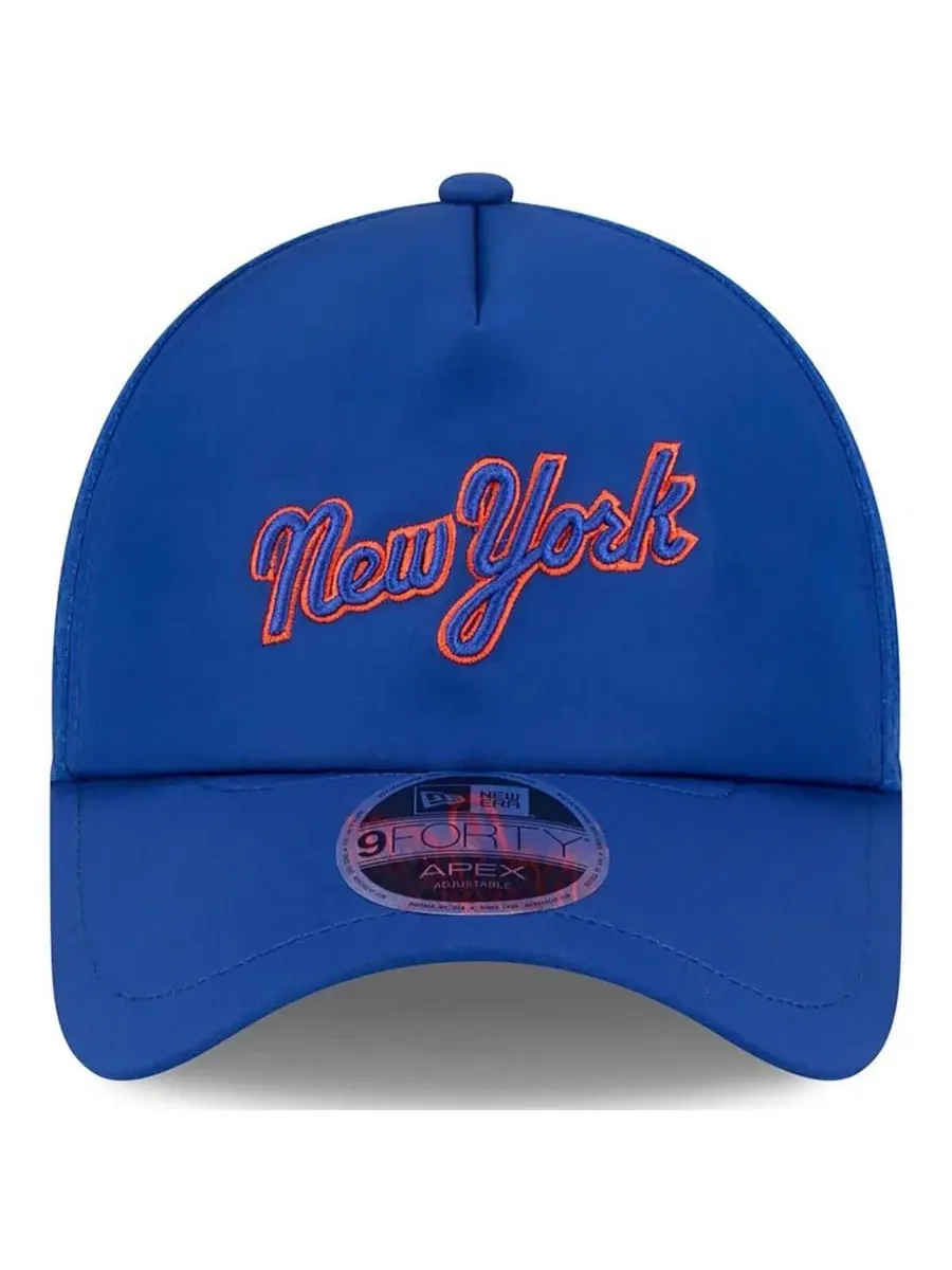 Кепка-тракер с вышитым логотипом New York Mets New Era — изображение 4 из 4, королевский