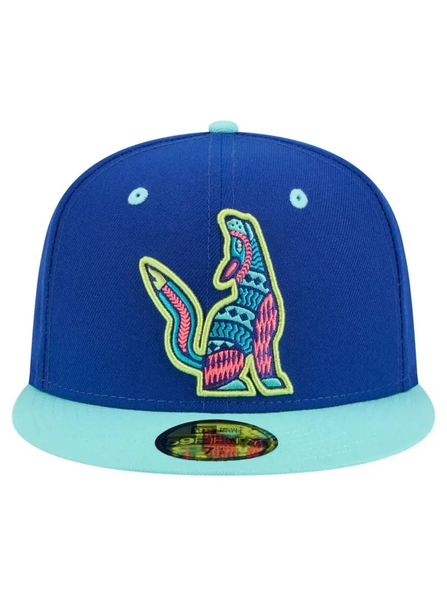 Кепка New Era 59FIFTY с вышитым логотипом Hillsboro Hops Copa de la Diversion — изображение 2 из 4, синий