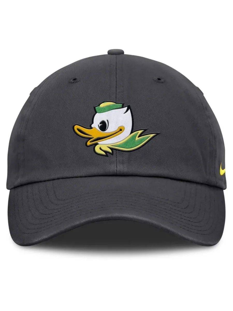 Кепка Nike Oregon Ducks Dri-FIT с регулируемой застежкой — изображение 2 из 4, серый