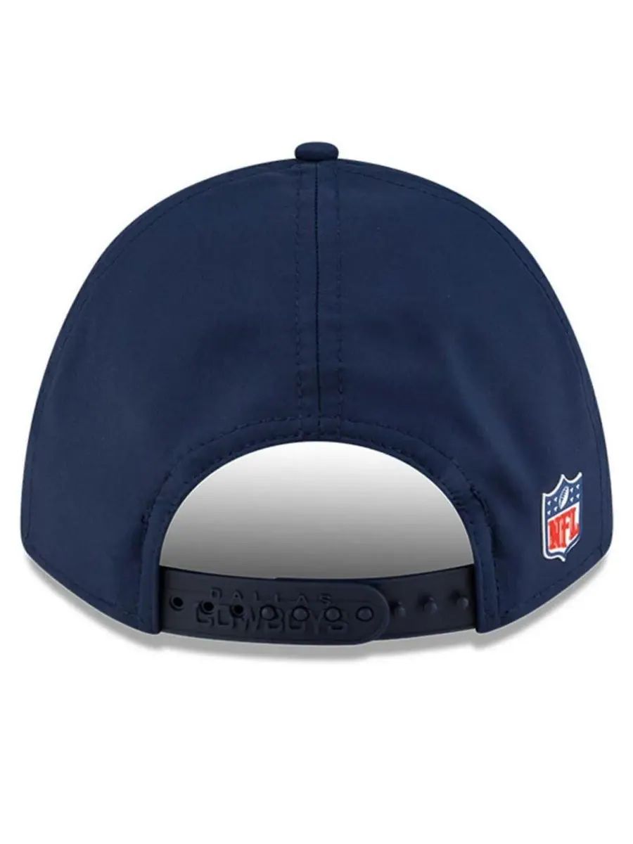 New Era Мужская темно-синяя кепка Dallas Cowboys 2025 Sideline M-Crown 9FORTY с регулируемой — изображение 3 из 5