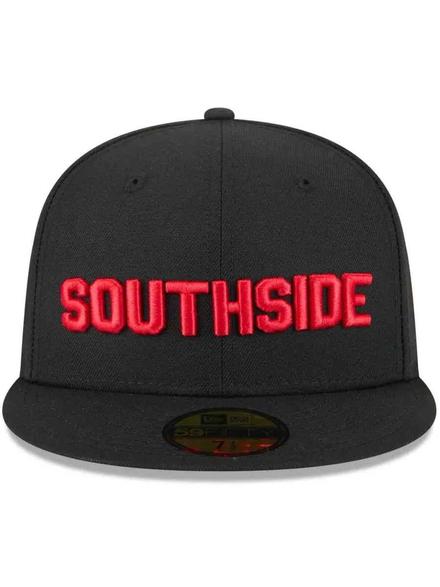 New Era Мужская черная бейсболка Chicago White Sox 2025 City Connect Fan Pack 59FIFTY — изображение 2 из 4, черный