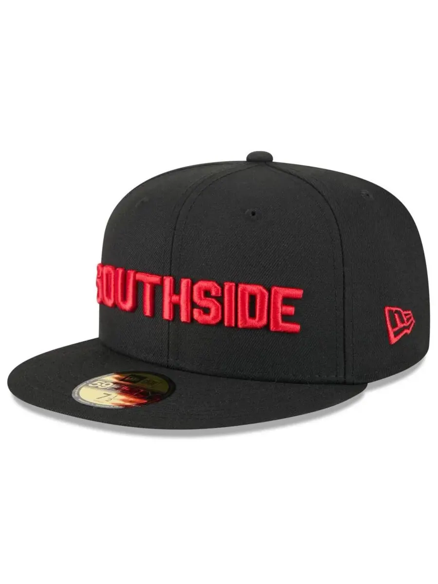 New Era Мужская черная бейсболка Chicago White Sox 2025 City Connect Fan Pack 59FIFTY — изображение 3 из 4, черный