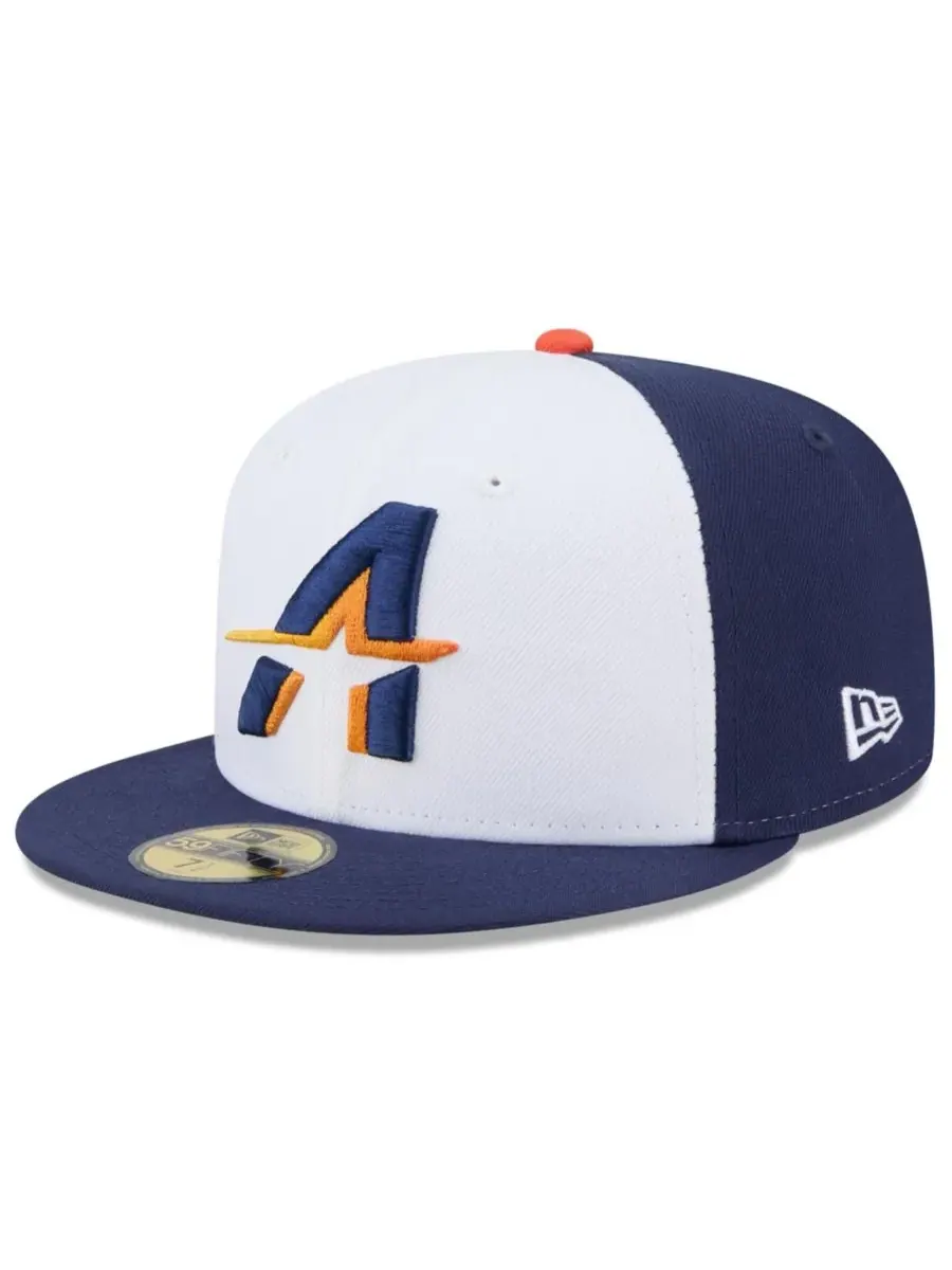 New Era Мужская бейсболка Houston Astros 2025 City Connect 59FIFTY белого/темно-синего цвета
