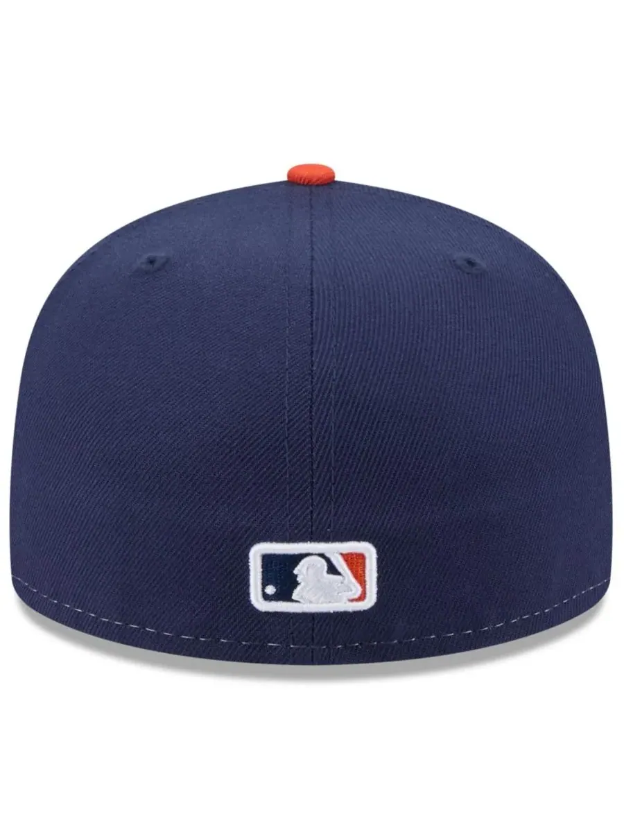 New Era Мужская бейсболка Houston Astros 2025 City Connect 59FIFTY белого/темно-синего цвета — изображение 4 из 5