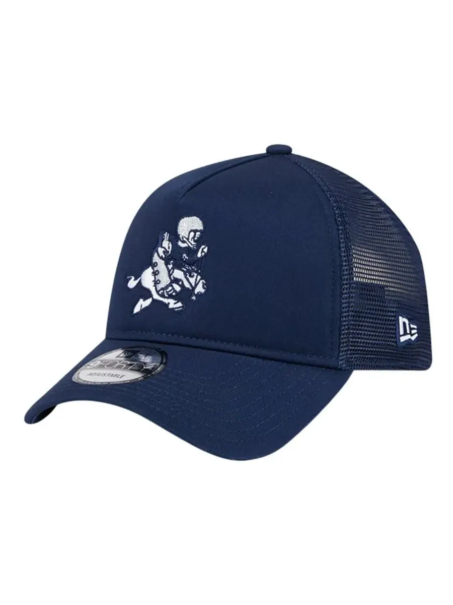 New Era Мужская темно-синяя кепка-тракер Dallas Cowboys Retro Main A-Frame Trucker 9FORTY с