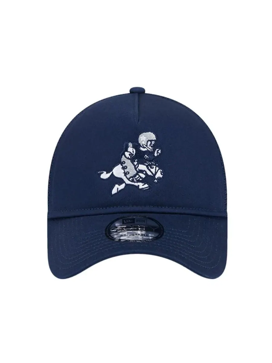 New Era Мужская темно-синяя кепка-тракер Dallas Cowboys Retro Main A-Frame Trucker 9FORTY с — изображение 2 из 4