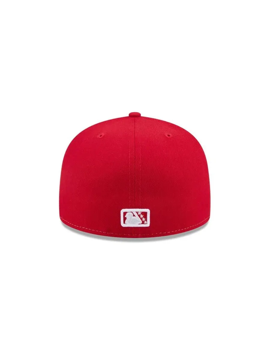 New Era Мужская красная кепка Lehigh Valley IronPigs Theme Nights 59FIFTY — изображение 2 из 4, красный