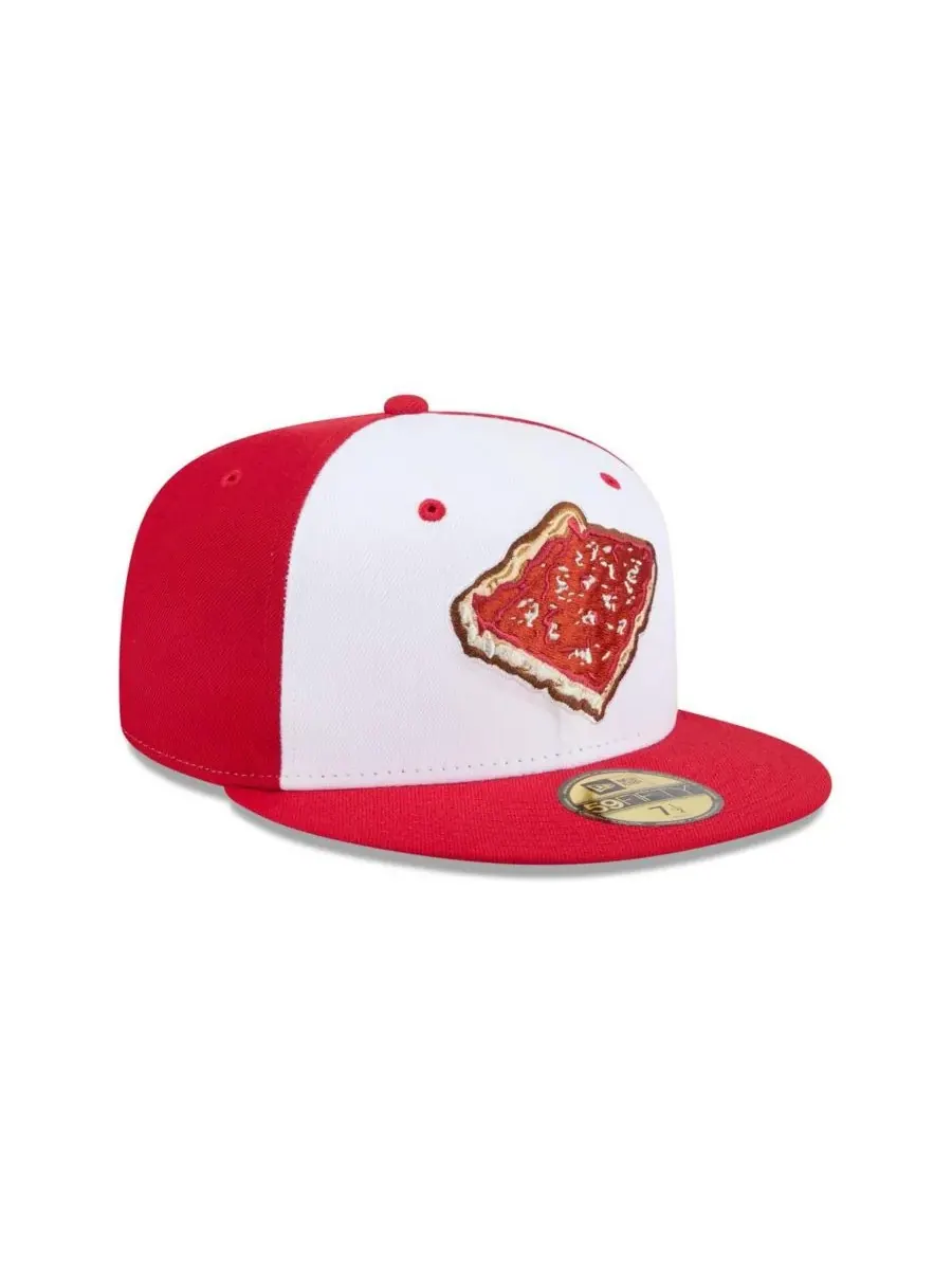 New Era Мужская красная кепка Lehigh Valley IronPigs Theme Nights 59FIFTY — изображение 3 из 4, красный