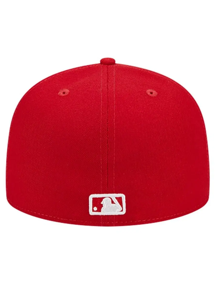 Мужская красная бейсболка Chicago White Sox с логотипом 59FIFTY New Era — изображение 2 из 4, красный