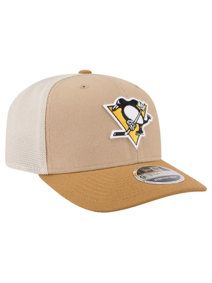 Кепка-тракер с вышивкой Pittsburgh Penguins New Era — изображение 3 из 4