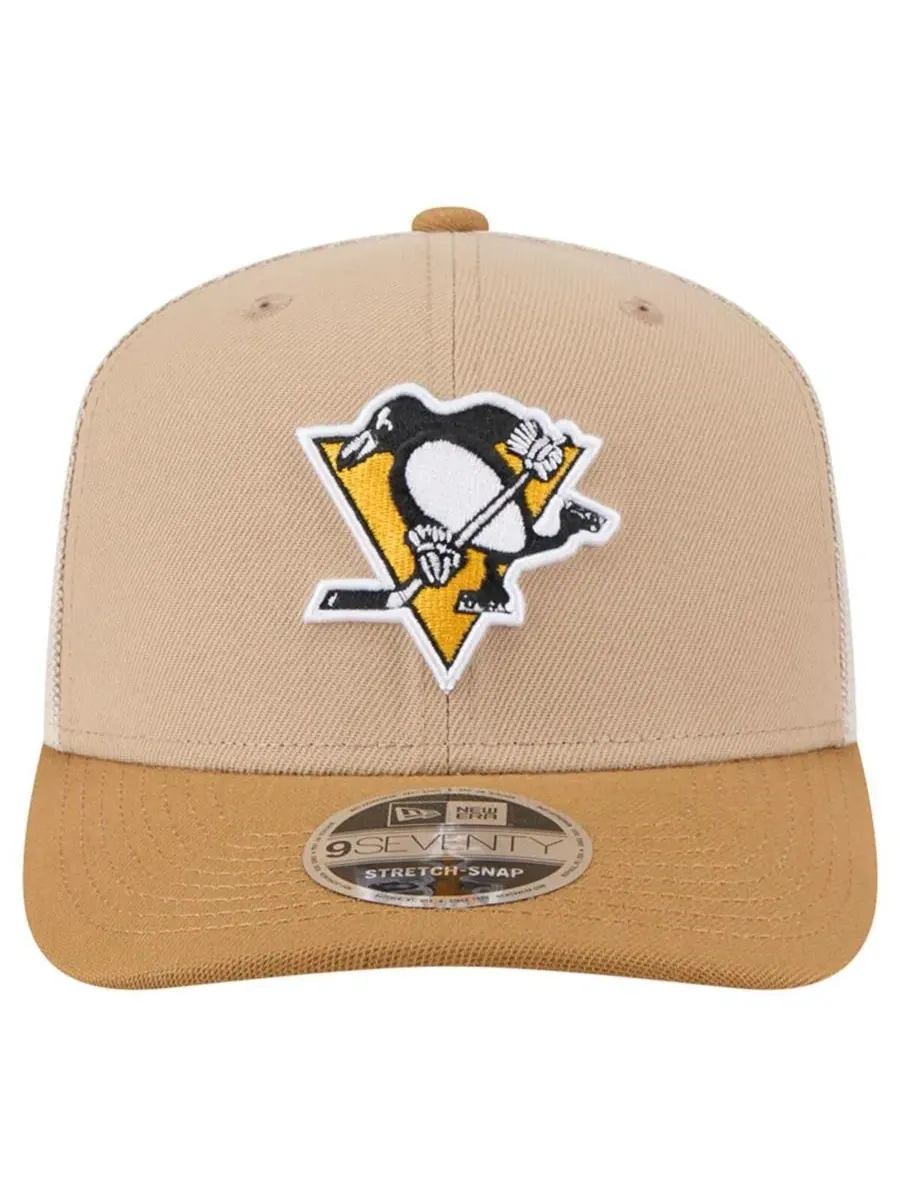 Кепка-тракер с вышивкой Pittsburgh Penguins New Era — изображение 4 из 4