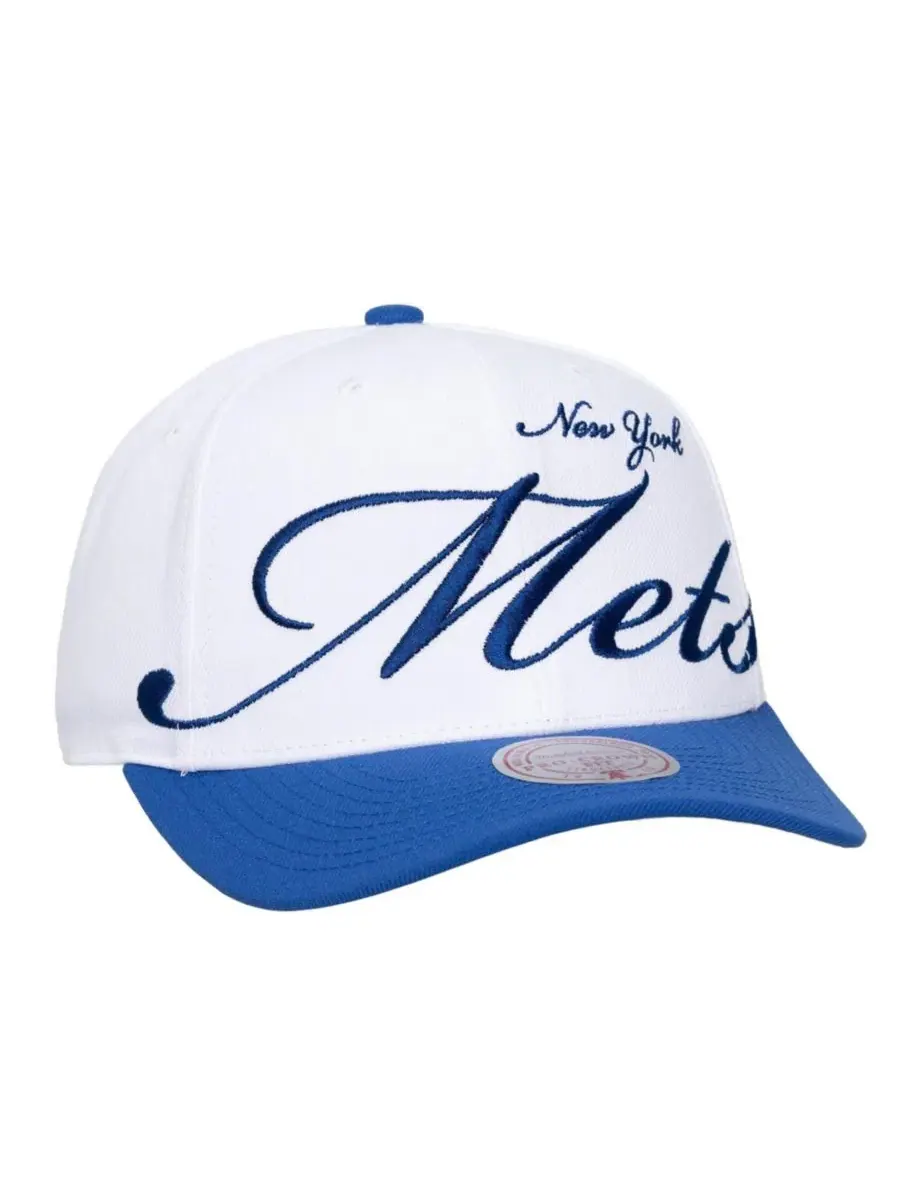 Бейсболка с вышивкой New York Mets Mitchell & Ness