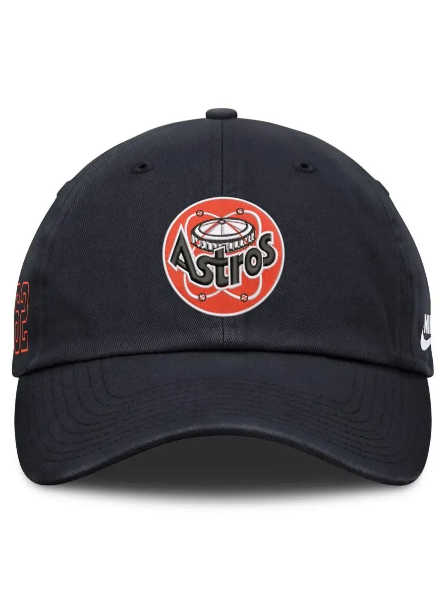 Бейсболка с эмблемой Houston Astros Cooperstown Club Nike — изображение 2 из 4, темно-синий