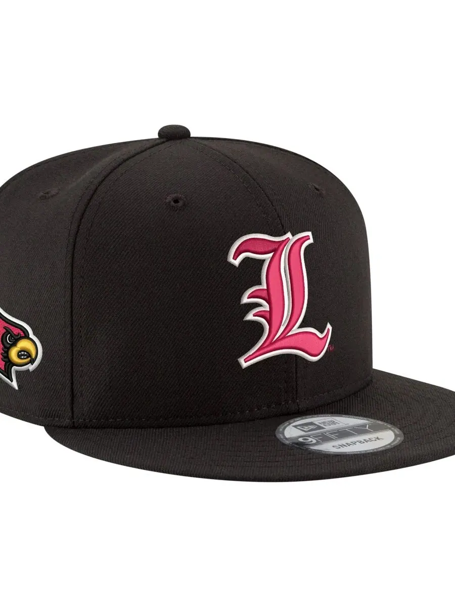 Кепка-снапбек с вышитым логотипом команды Louisville Cardinals New Era