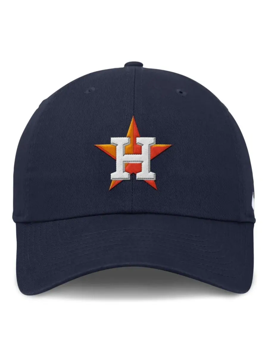 Кепка с вышивкой логотипа Houston Astros Nike — изображение 2 из 4, темно-синий