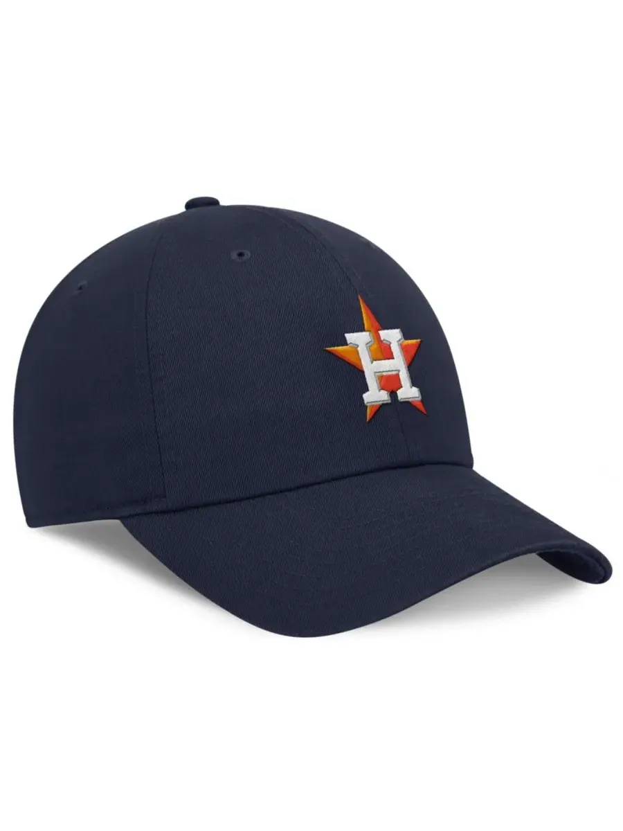 Кепка с вышивкой логотипа Houston Astros Nike — изображение 3 из 4, темно-синий