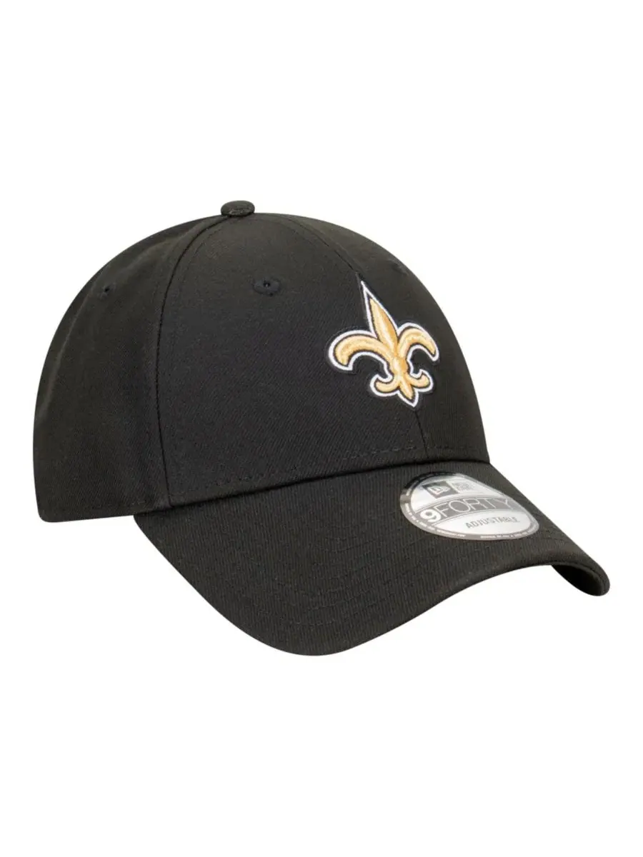 Кепка New Era New Orleans Saints Core Team 9FORTY — изображение 3 из 4, черный