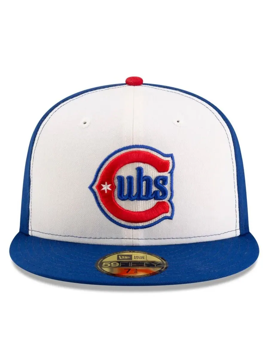 New Era Мужская бейсболка Chicago Cubs Alternate Authentic Collection On-Field 59FIFTY — изображение 2 из 4, белый