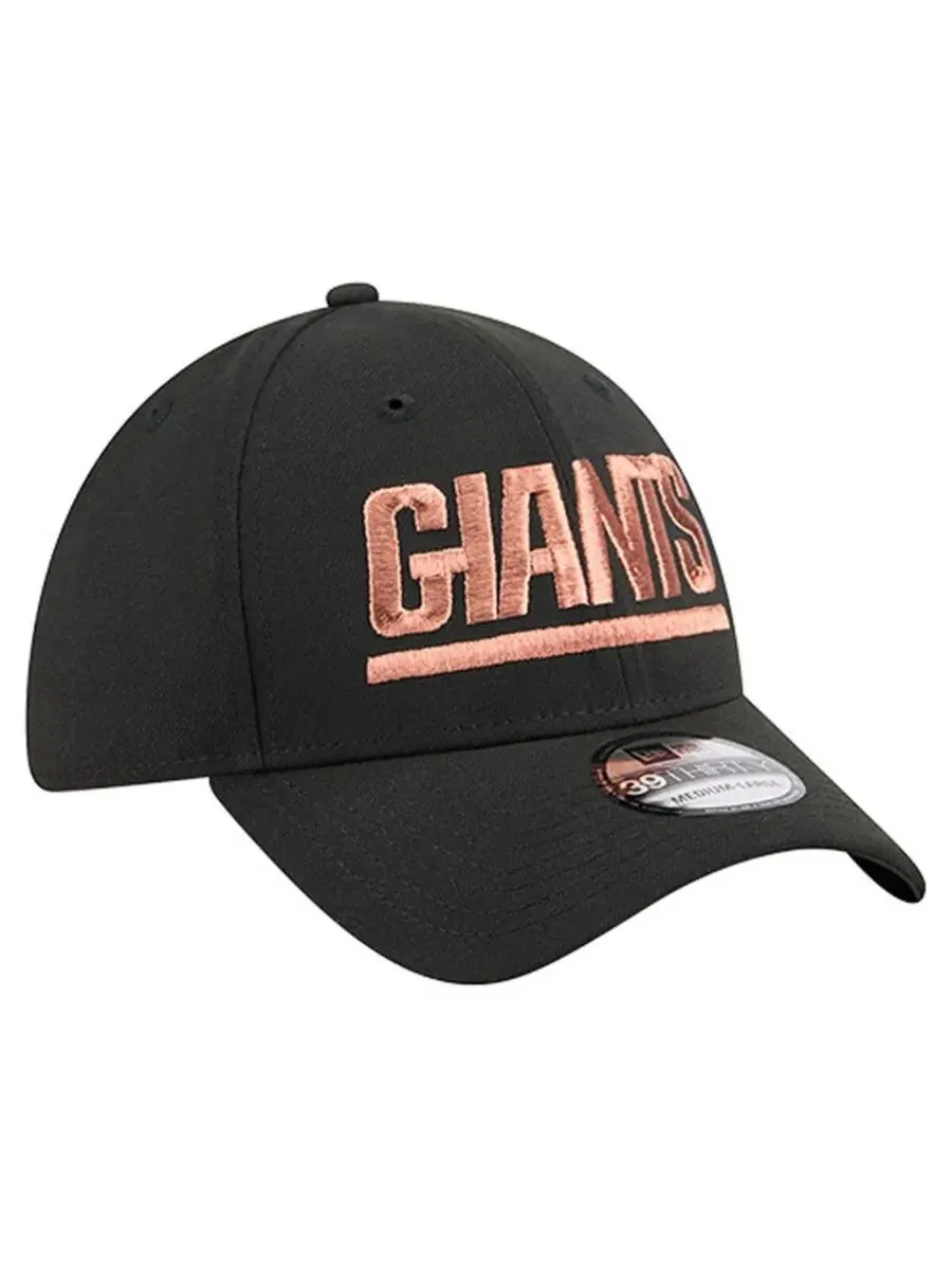 New Era Мужская черная бейсболка New York Giants Empire 39THIRTY Flex — изображение 2 из 4, черный