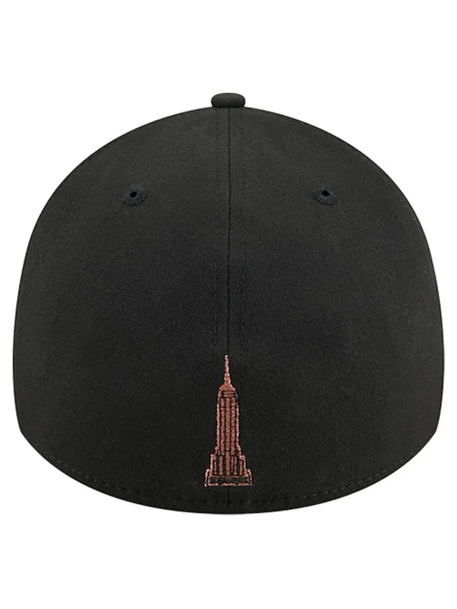 New Era Мужская черная бейсболка New York Giants Empire 39THIRTY Flex — изображение 3 из 4, черный