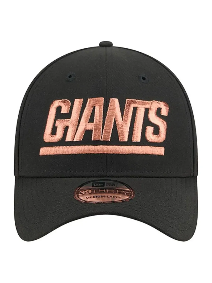 New Era Мужская черная бейсболка New York Giants Empire 39THIRTY Flex — изображение 4 из 4, черный