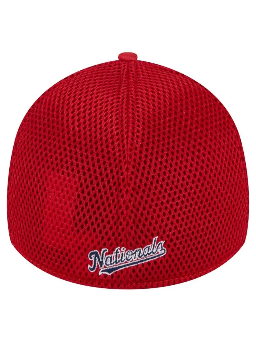 New Era Мужская красная кепка Washington Nationals Subtle Camo 39THIRTY Flex Hat — изображение 4 из 4, красный