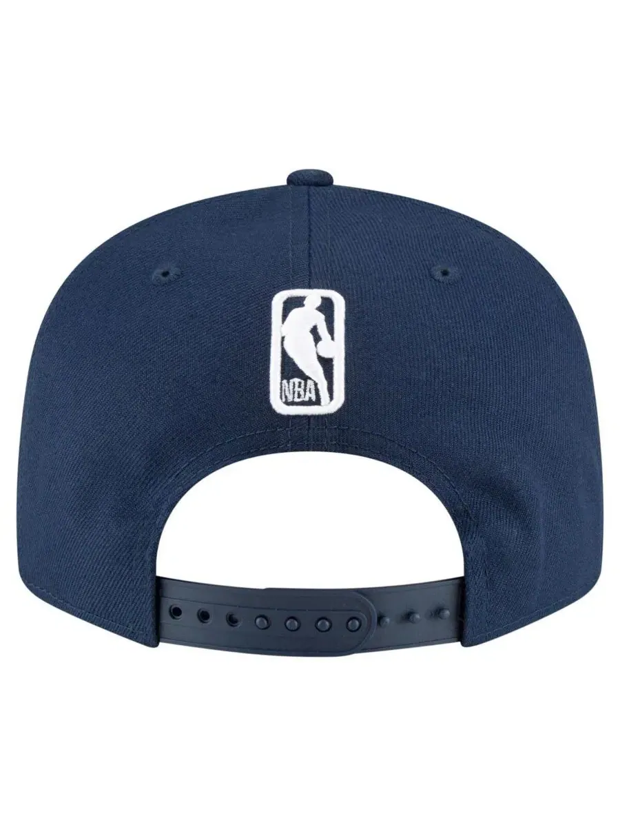 Мужская темно-синяя кепка LA Clippers 9FIFTY с застежкой-регулятором New Era — изображение 2 из 5, темно-синий