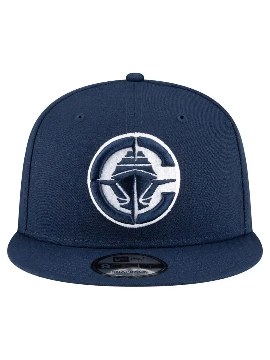 Мужская темно-синяя кепка LA Clippers 9FIFTY с застежкой-регулятором New Era — изображение 4 из 5, темно-синий