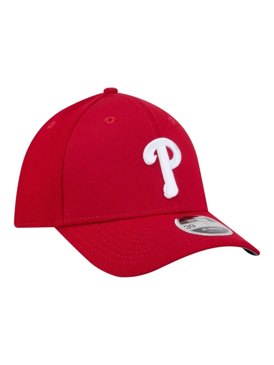 Бейсболка New Era с вышивкой Philadelphia Phillies — изображение 3 из 5, красный