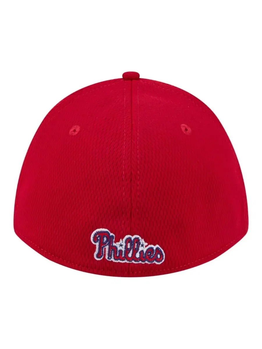 Бейсболка New Era с вышивкой Philadelphia Phillies — изображение 4 из 5, красный