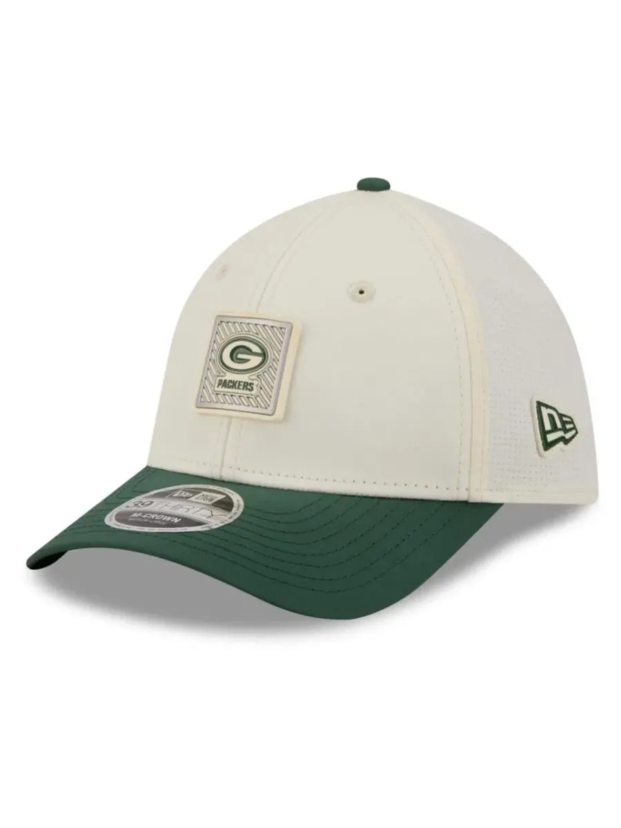 Кепка с принтом 39THIRTY Flex Hat New Era — изображение 2 из 5, кремовый зеленый