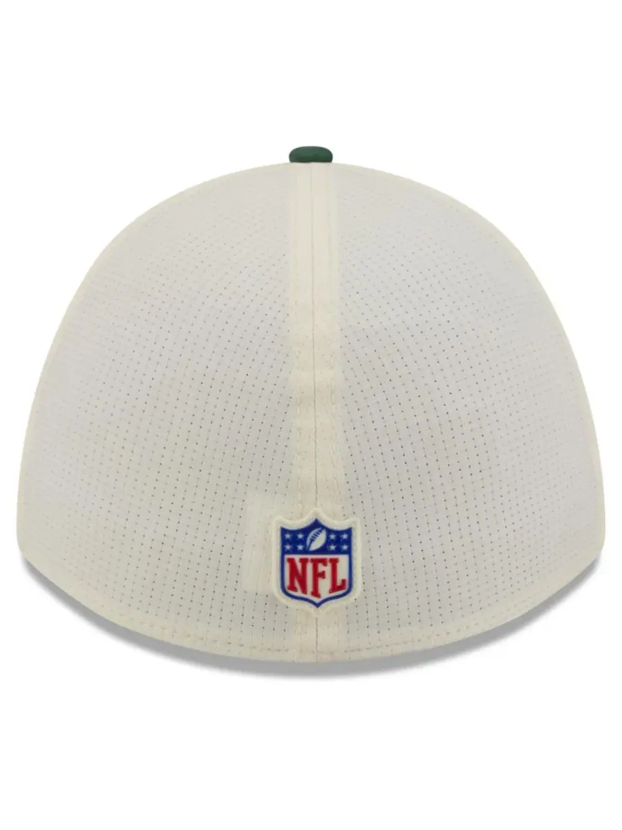 Кепка с принтом 39THIRTY Flex Hat New Era — изображение 5 из 5, кремовый зеленый