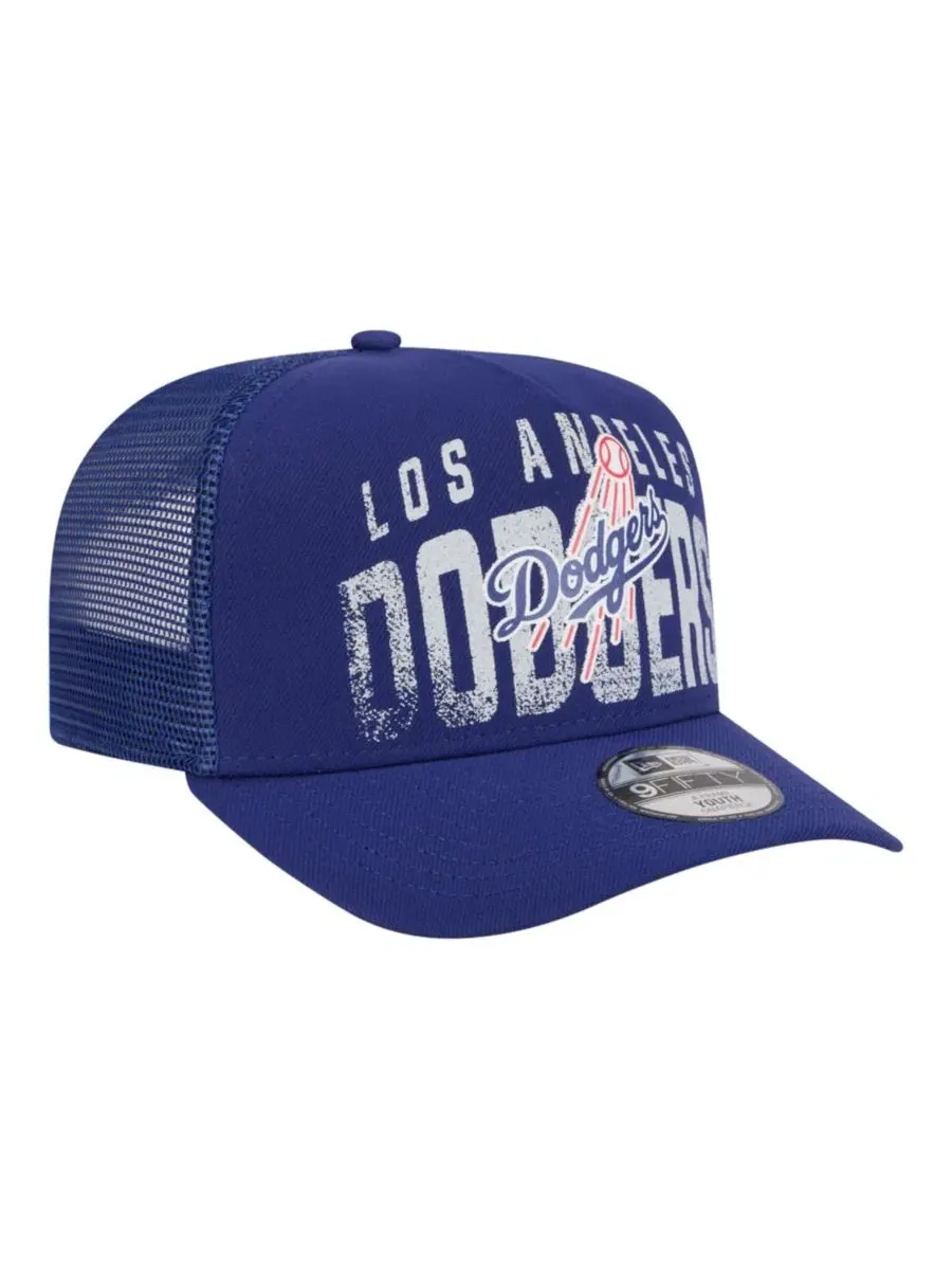 Кепка-снапбек с принтом Logo Fade A-Frame 9FIFTY New Era — изображение 3 из 5, королевский