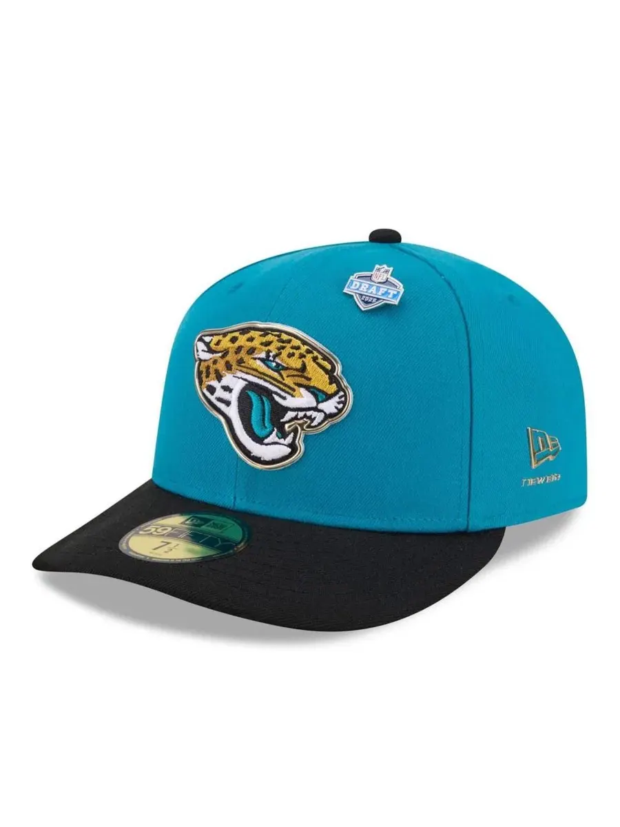 Кепка с высокой тульей 59FIFTY с принтом Jacksonville Jaguars New Era