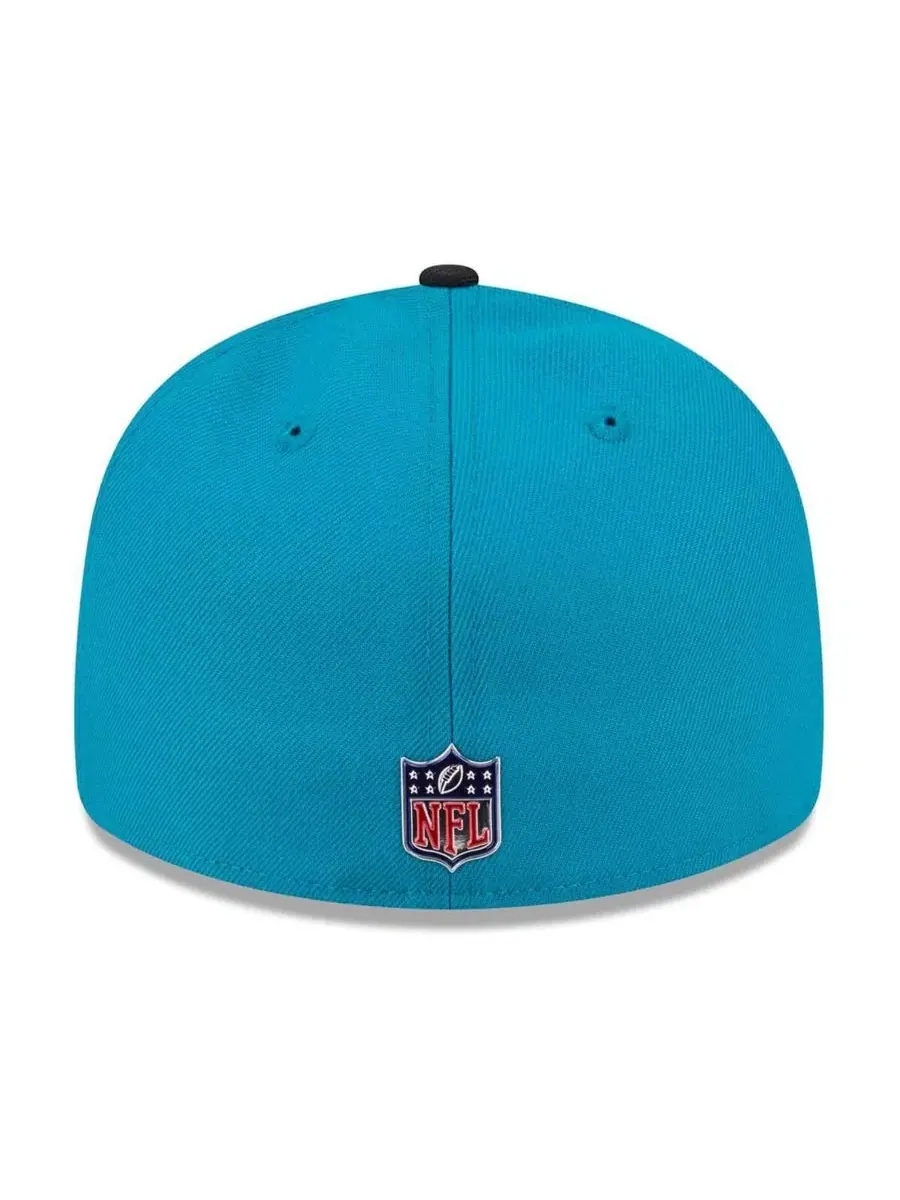 Кепка с высокой тульей 59FIFTY с принтом Jacksonville Jaguars New Era — изображение 4 из 5, черный