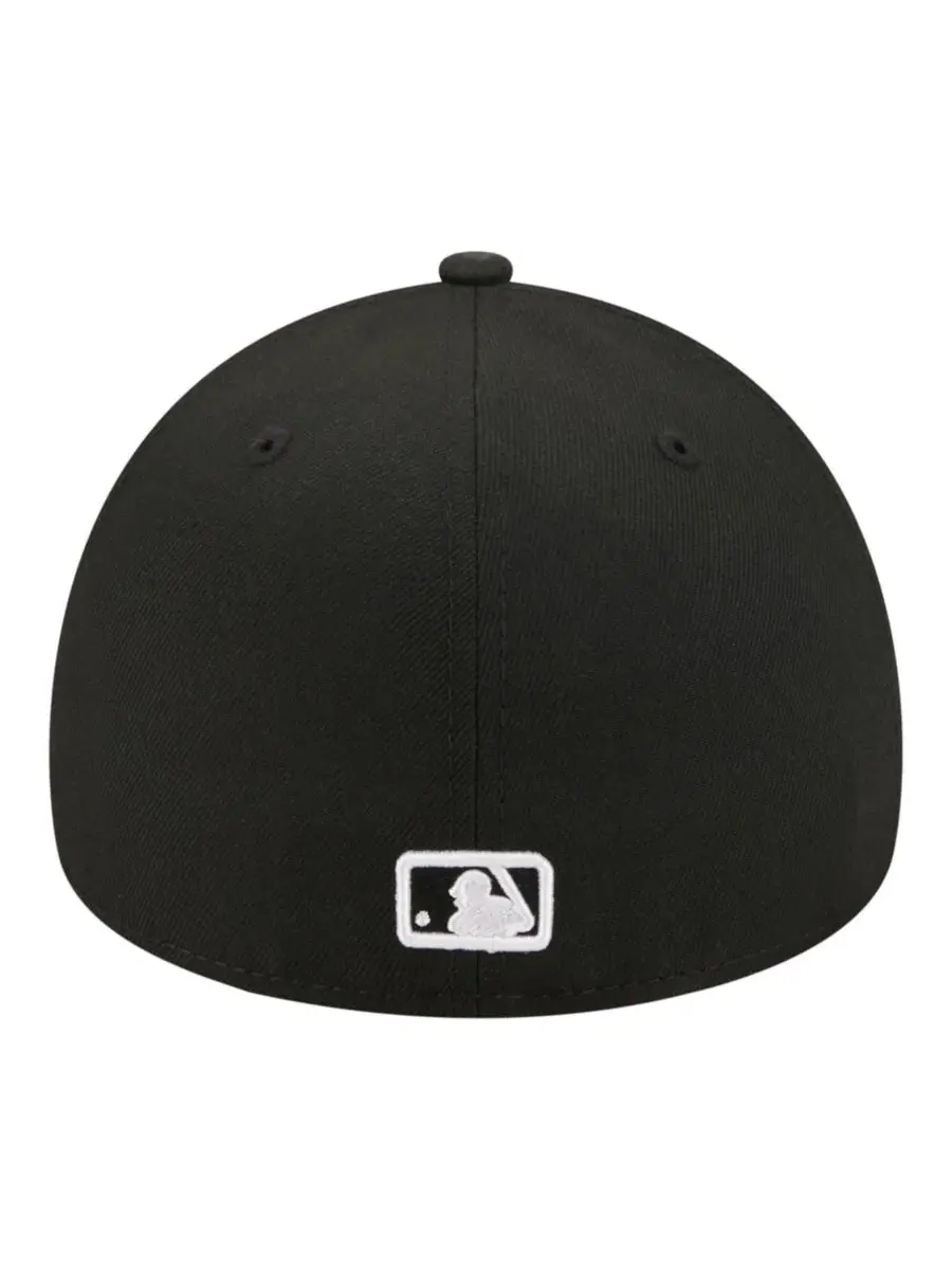 Кепка New Era 59FORTY с вышивкой New York Mets — изображение 4 из 7, черный