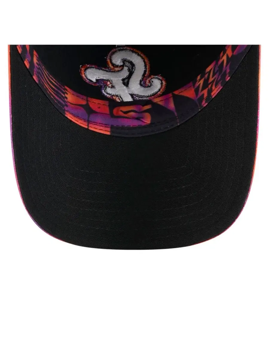 Кепка 9TWENTY с вышивкой San Francisco Giants 2025 City Connect New Era — изображение 4 из 5, черный оранжевый