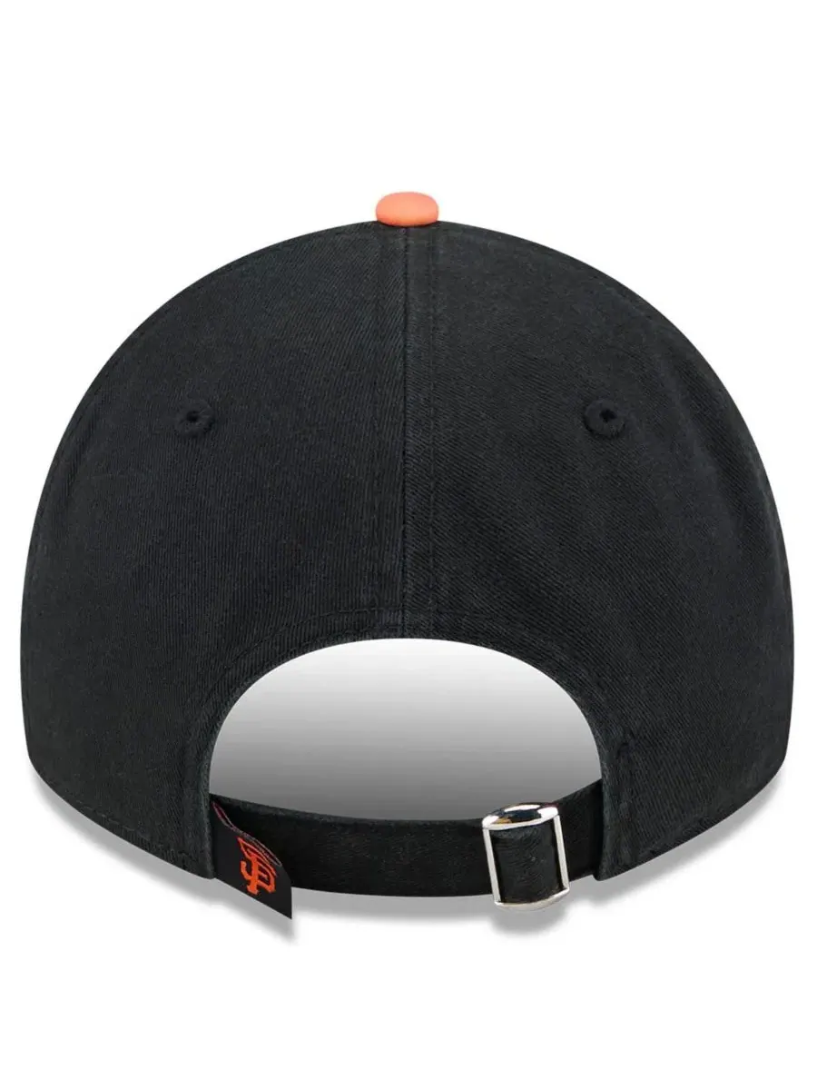 Кепка 9TWENTY с вышивкой San Francisco Giants 2025 City Connect New Era — изображение 5 из 5, черный оранжевый