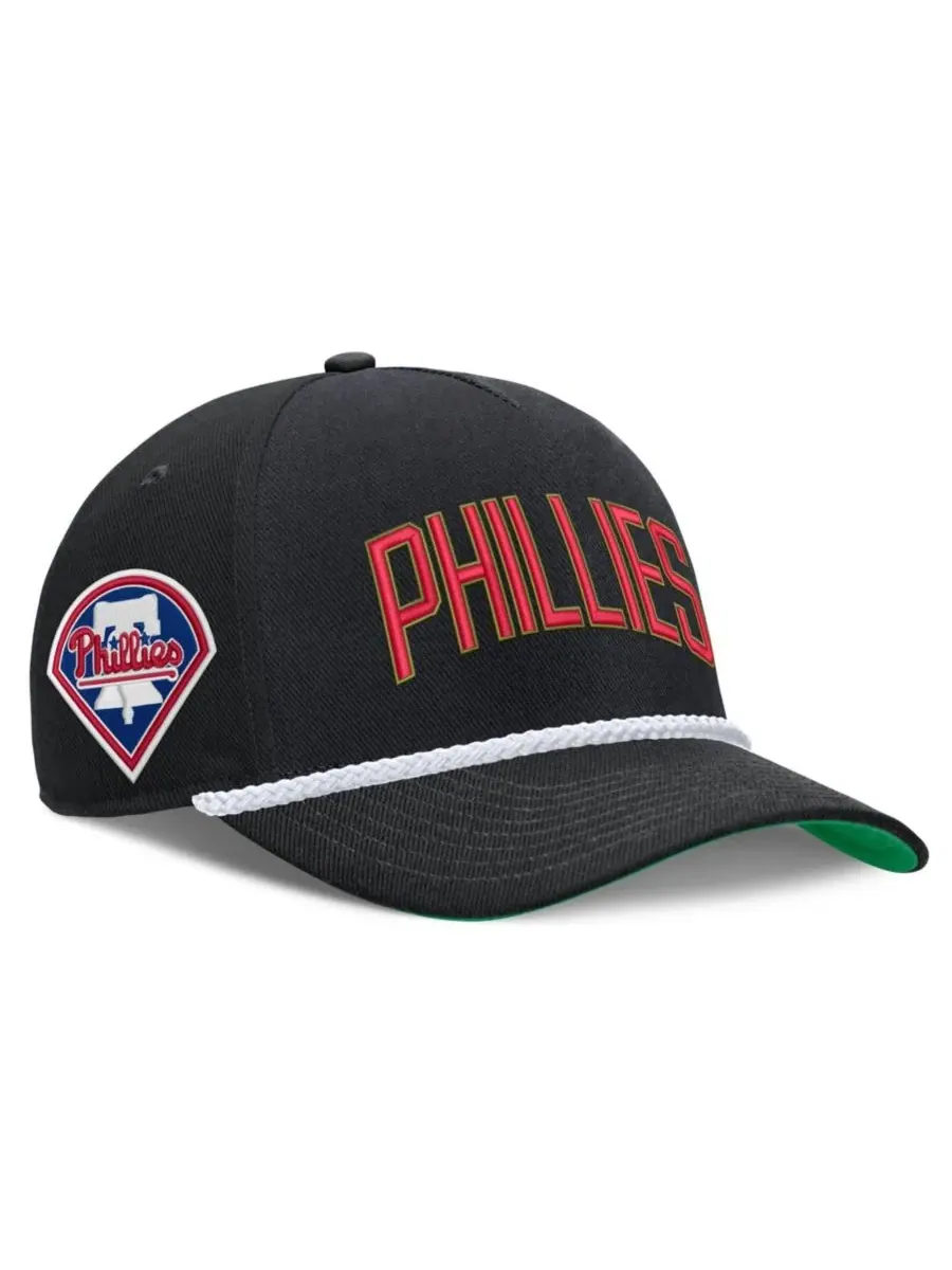 Бейсболка с вышивкой Philadelphia Phillies, коллекция Cooperstown Rise Nike