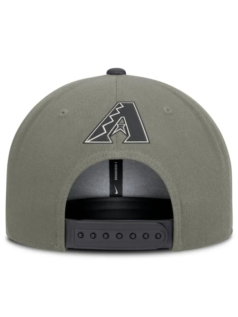 Кепка-снапбек Nike Pro Dri-FIT, Arizona Diamondbacks — изображение 4 из 5, серый