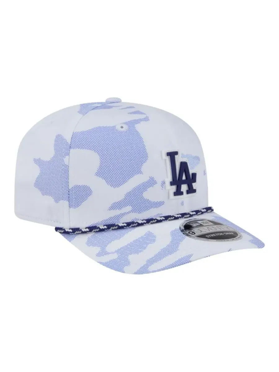 Кепка с принтом Camo Rope, 9SEVENTY New Era — изображение 4 из 5, белый