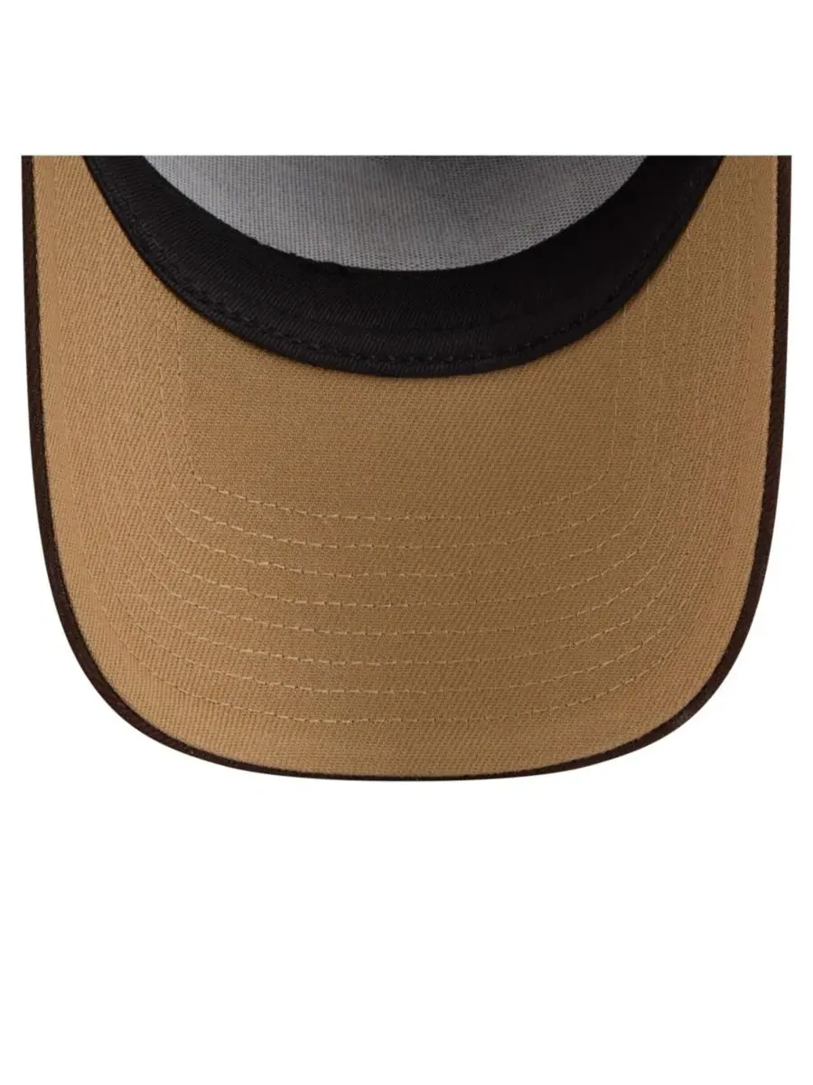 Кепка New Era 9FORTY A-Frame с вышитым логотипом Miami Dolphins — изображение 2 из 5, коричневый
