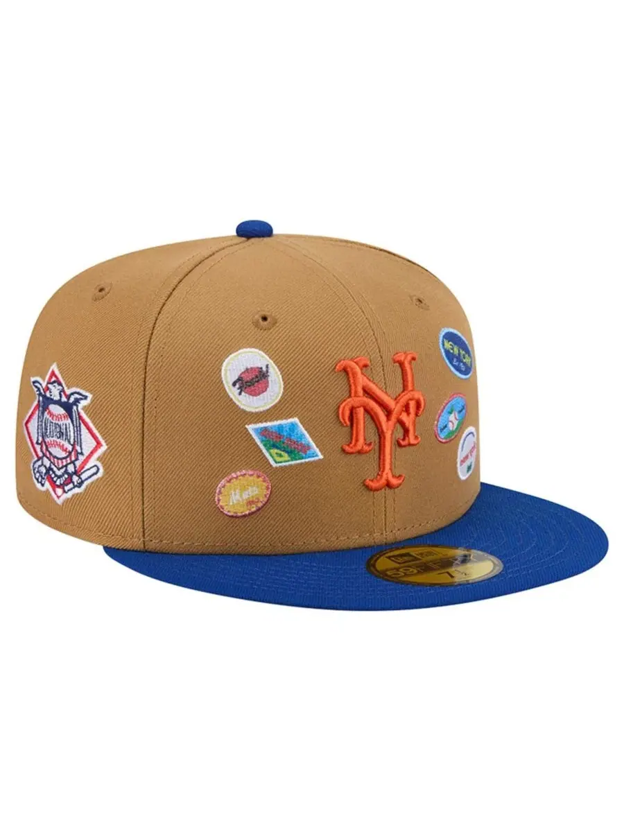Кепка с фруктовыми стикерами New York Mets Fruit Sticker 59FIFTY New Era