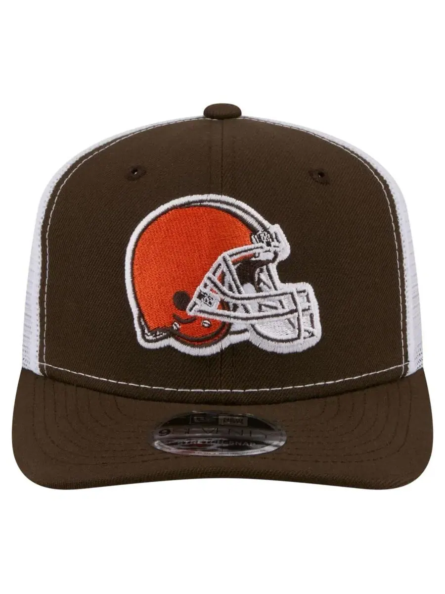 Кепка-тракер New Era 9SEVENTY Cleveland Browns — изображение 4 из 5, коричневый