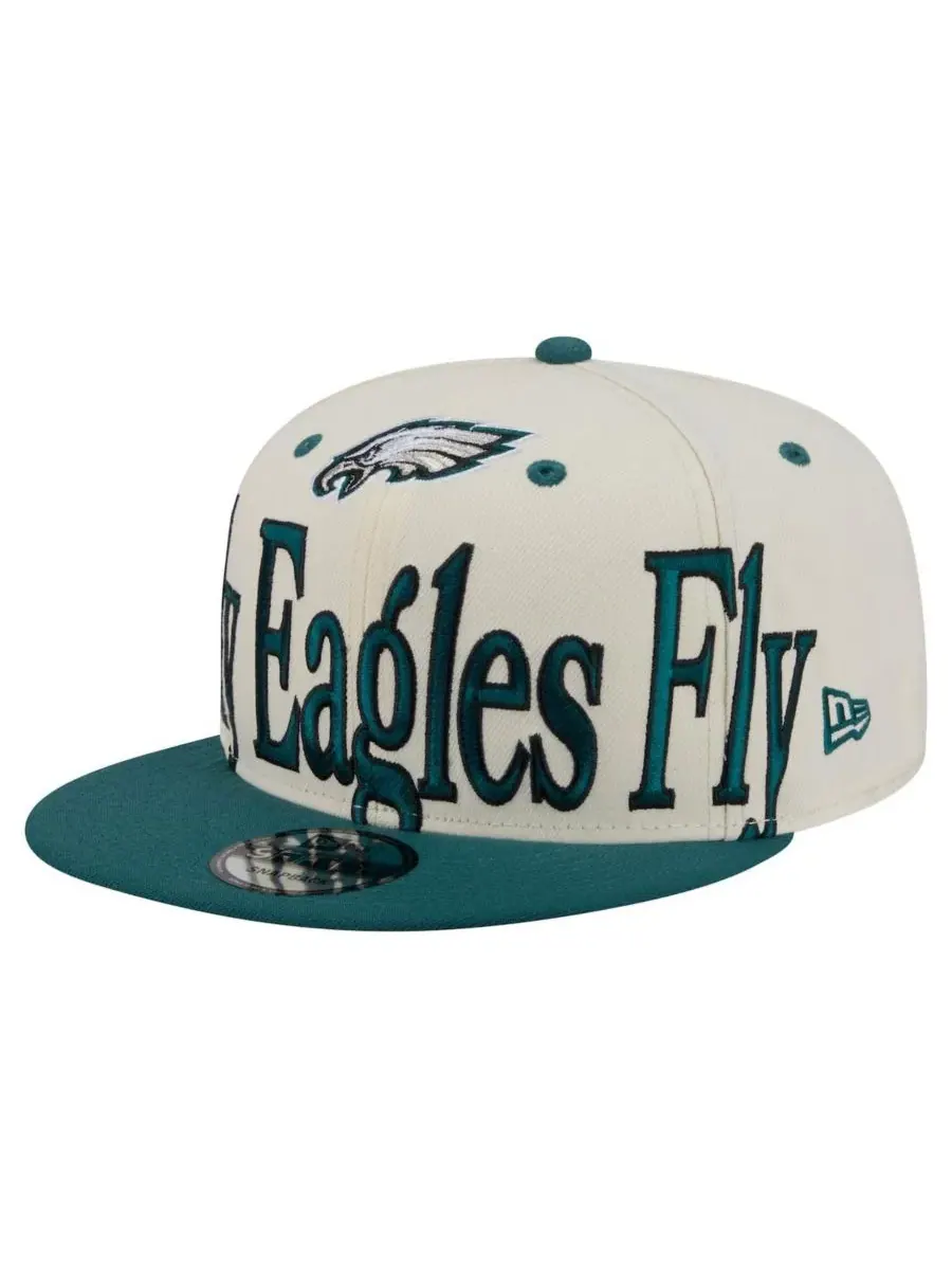 Кепка-снапбек с вышивкой Philadelphia Eagles New Era — изображение 4 из 5, бежевый